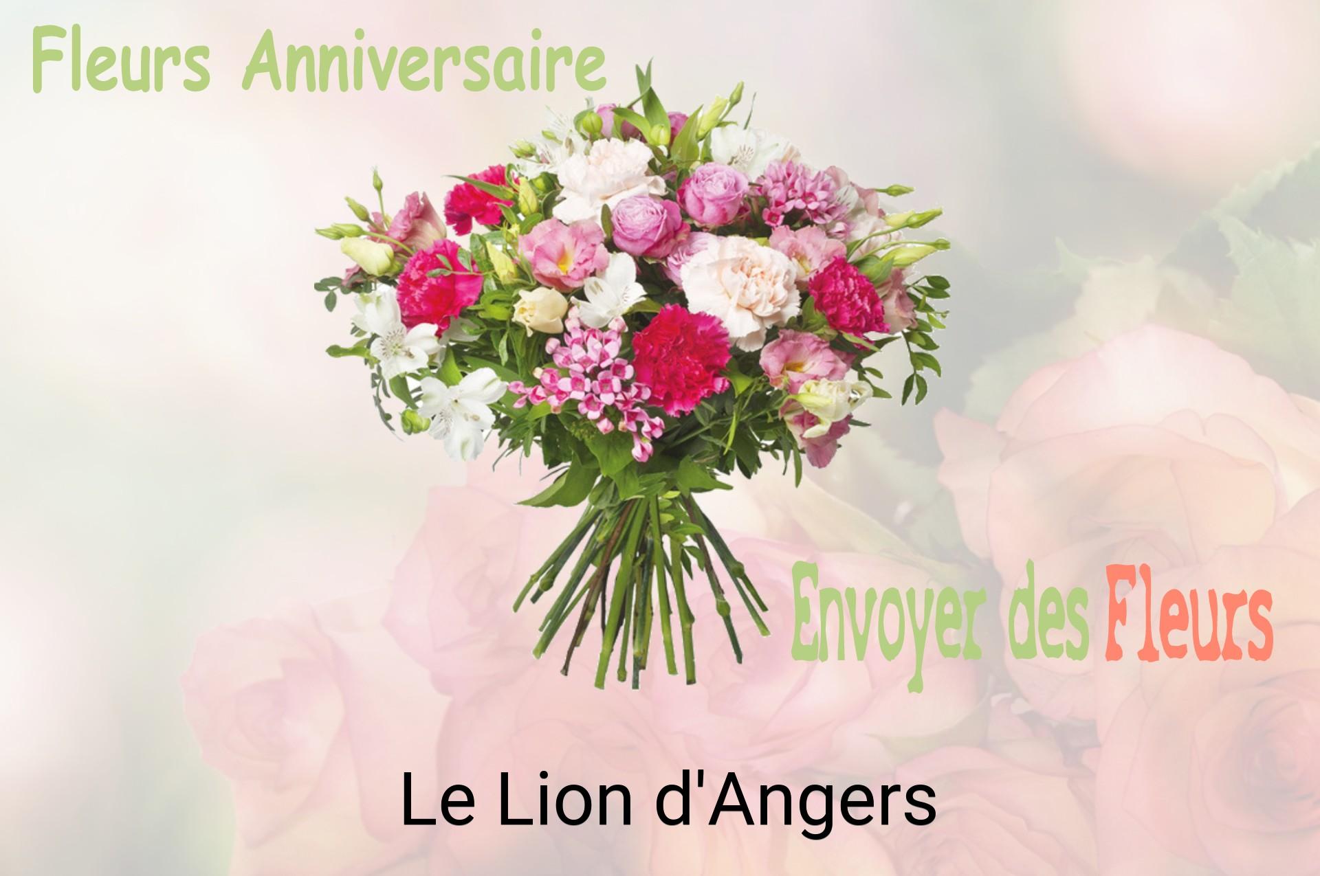 Bouquet de fleurs d’anniversaire livré à Le Lion-d'Angers
