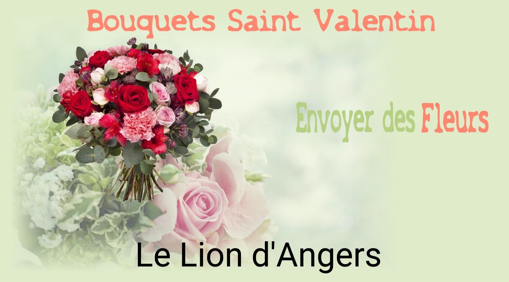 Roses de Saint-Valentin livrées à Le Lion-d'Angers